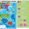 QUOKKA Educational Toys for Kids 5-7 Year Old - USA World Maps Learning Wall Chart for Toddlers Age 3 4 6+ - Interactive Speech Therapy Poster Boy Girl - Autism Game 8-10-12